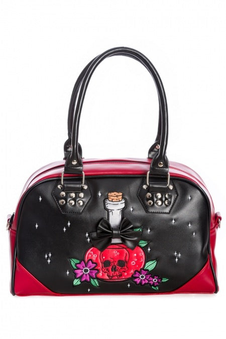 Banned BG34247 Poison RIP Handbag - Nichole Jade Rockabilly Boutique