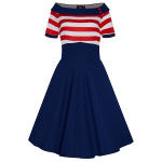 Dolly & Dotty V333-27 Rockabilly Darlene Swing Dress - Nichole Jade Rockabilly Boutique