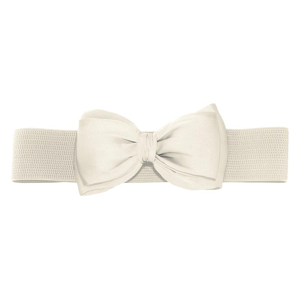 Banned AC2220 Bella Belt Ivory - Nichole Jade Rockabilly Boutique