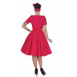 Dolly & Dotty V333-RePolk Darlene 50's StyleSwing Dress - Nichole Jade Rockabilly Boutique
