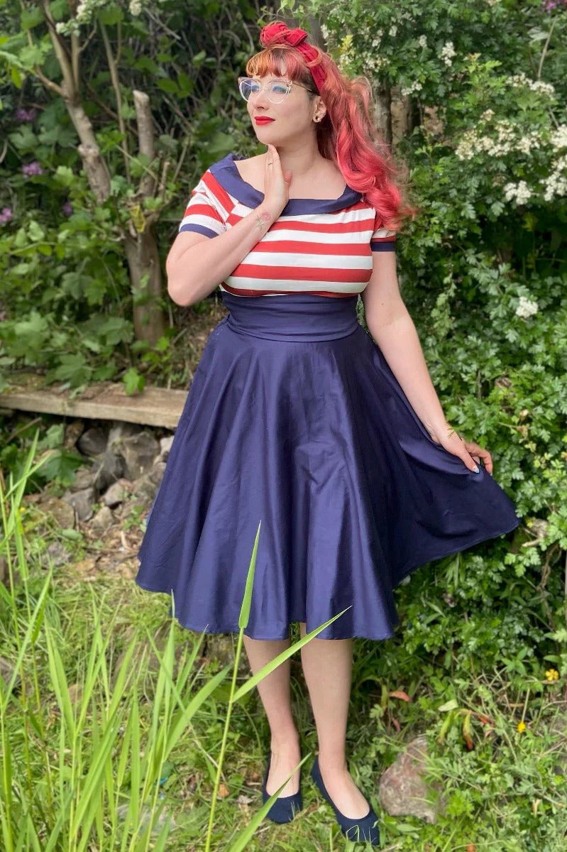 Dolly & Dotty V333-27 Rockabilly Darlene Swing Dress