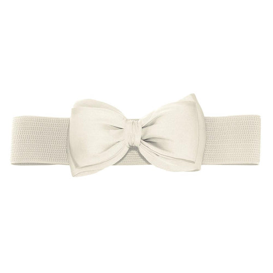 Banned AC2220 Bella Belt Ivory - Nichole Jade Rockabilly Boutique