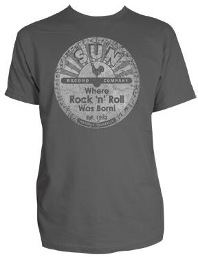 Steady SR10007 Sun Distressed Logo Mens Tee - Nichole Jade Rockabilly Boutique