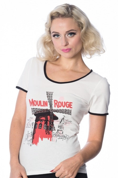 Banned TP1328 Paris T-Shirt - Nichole Jade Rockabilly Boutique