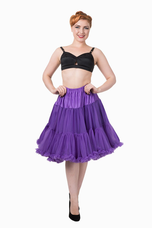 Banned SBN235 Starlite Petticoat Purple