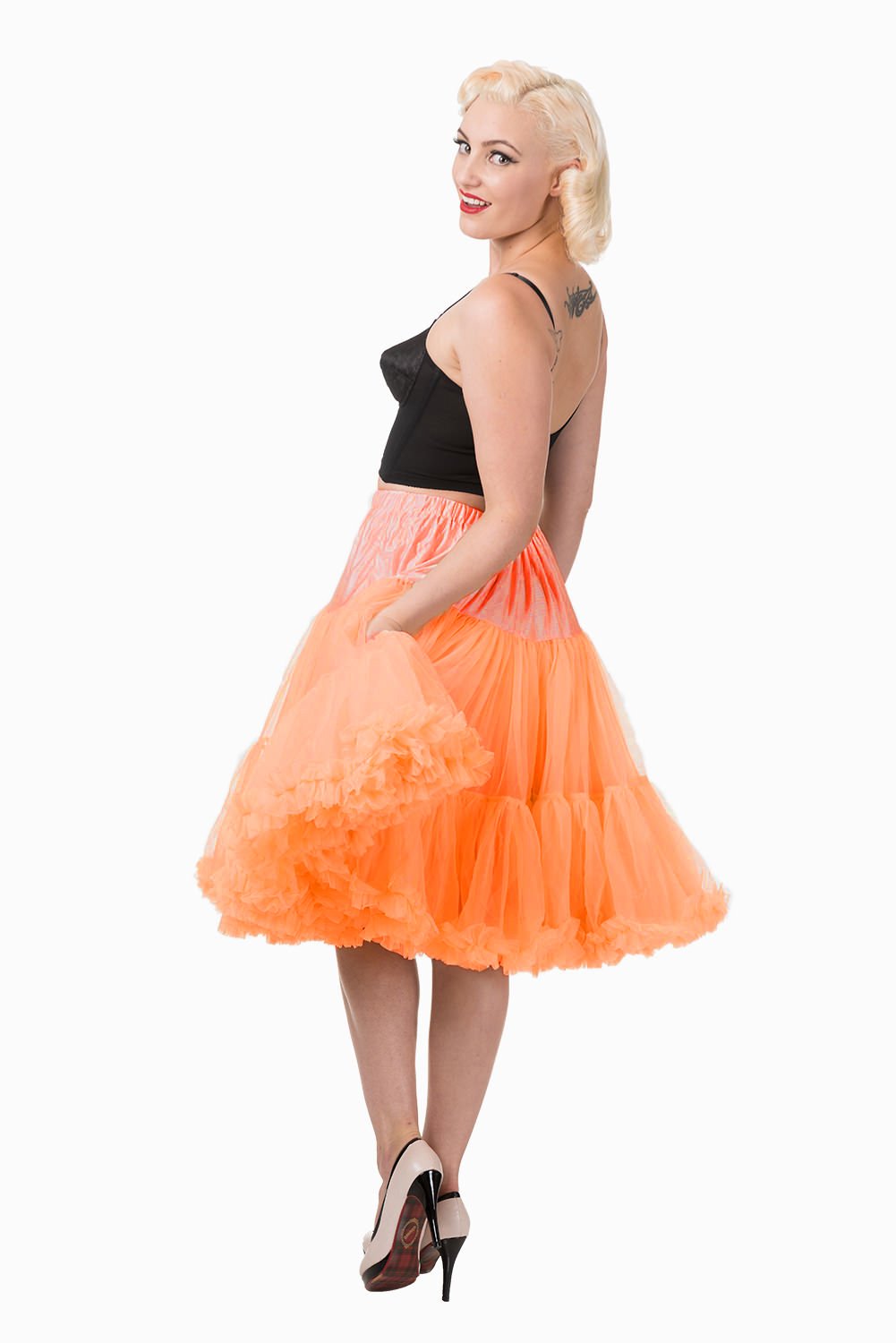 Banned SBN235 Starlite Petticoat Orange