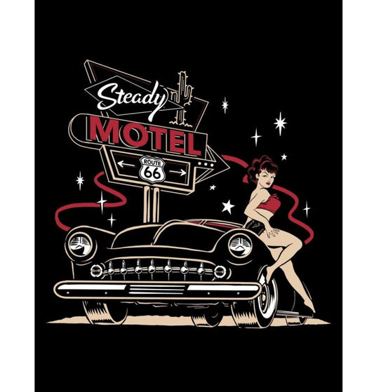 Steady RS51066 Motel 66 Girls Tee - Nichole Jade Rockabilly Boutique